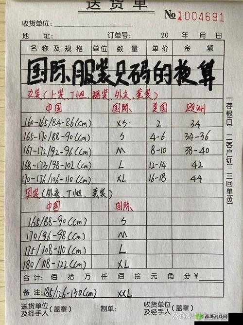 日本尺码与亚洲尺码区别:你真的了解吗?